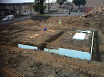 Corby, Northamptonshire: Preparations for Reinforced Foundations